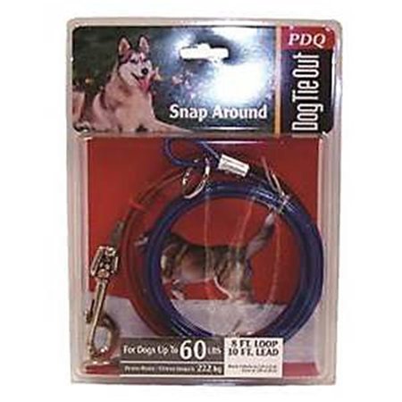 BOSS PET Boss Pet Products 1867647 Q251500099 Pet Tie Out Snap Around Tree 1867647